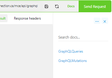 GraphQLQueries and GraphQLMutations Buttons